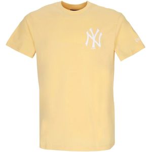 New Era, Tops, Heren, Geel, L, MLB League Essential Tee Neyyan