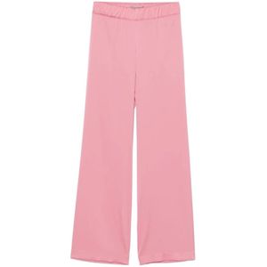 D.Exterior, Broeken, Dames, Roze, L, Polyester, Roze Stretchbroek