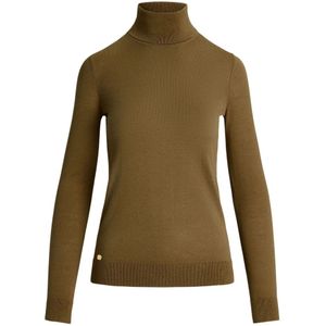Ralph Lauren, Truien, Dames, Bruin, M, Zijdenmix Coltrui