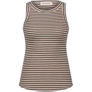 Sofie Schnoor, Truien, Dames, Veelkleurig, XL, Mouwloze Gestreepte Top