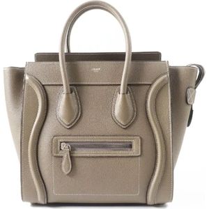 Celine Vintage, Pre-owned, Dames, Bruin, ONE Size, Leer, Pre-owned Leather celine-bags