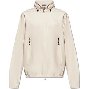 Moncler, Jassen, Heren, Beige, XL, Vieille Jacket