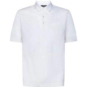 Herno, Tops, Heren, Wit, 2Xl, Katoen, Witte Polo T-shirt Katoen Regular Fit