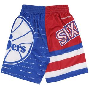 Mitchell & Ness, Sport, Heren, Veelkleurig, XL, Polyester, NBA Jumbotron 3.0 Basketball Shorts