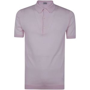 John Smedley, Tops, Heren, Roze, M, Korte mouwen overhemd voor mannen