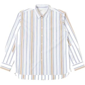 Universal Works, Overhemden, Heren, Veelkleurig, S, Katoen, Lui Dag Gestreepte Chemise