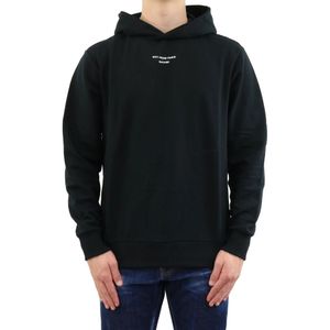 Drole de Monsieur, Sweatshirts & Hoodies, Heren, Zwart, S, Katoen, Hoodie