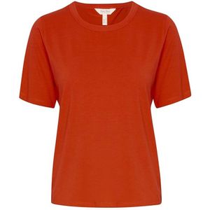 Part Two, Tops, Dames, Oranje, S, Katoen, Ratanipw T-Shirt Bittersweet