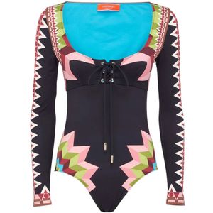 La DoubleJ, Badkleding, Dames, Veelkleurig, S, Sunset Suit