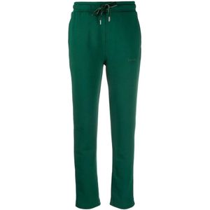 Tommy Hilfiger, Broeken, Dames, Groen, L, Katoen, Groene joggingbroek regular fit