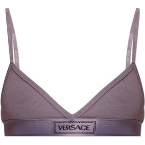Versace, Ondergoed, Dames, Paars, S, Katoen, Katoenen bh