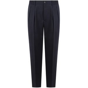 Tagliatore, Broeken, Heren, Zwart, M, Katoen, P Gord Broek