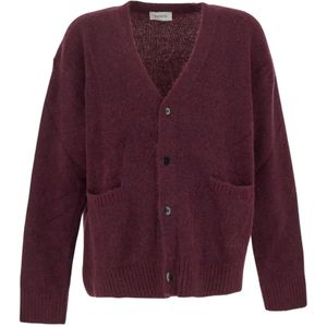 Laneus, Truien, Heren, Rood, L, Wol, Zachte Alpaca Wol Vest