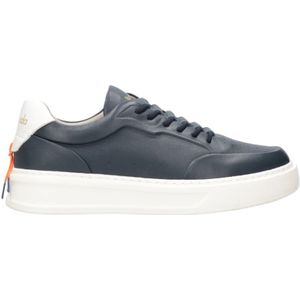 Barracuda, Schoenen, Heren, Blauw, 42 EU, Blauwe Slip-On Sneakers met Kwastje