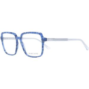 Guess, Accessoires, Dames, Blauw, ONE Size, Blauwe Dames Optische Monturen Vierkante Stijl