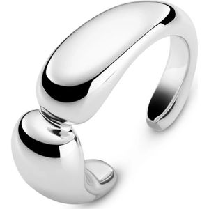 Sif Jakobs Jewellery, Accessoires, Dames, Grijs, ONE Size, Fijne Druppel Oorklem