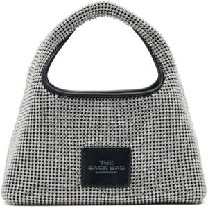 Marc Jacobs, Tassen, Dames, Grijs, ONE Size, Multicolor Schoudertas Argento E Nero