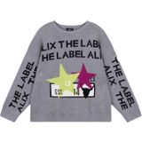 Alix The Label, Truien, Dames, Grijs, XS, Stijlvolle knitwear voor vrouwen