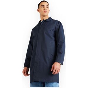 Selected Femme, Jassen, Heren, Blauw, L, Katoen, Devon Layers Carcoat