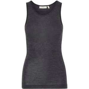 InWear, Tops, Dames, Grijs, 2Xs, Wol, Granite Melange Wollen Tanktop