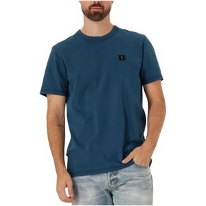 Butcher of Blue, Tops, Heren, Blauw, S, Heren Army Tee Polo & T-shirts