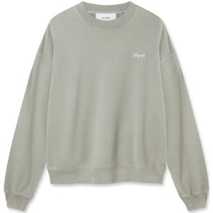 Axel Arigato, Sweatshirts & Hoodies, Heren, Groen, M, Katoen, Honor Washed Sweatshirt