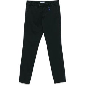 Manuel Ritz, Broeken, Heren, Blauw, XL, Blauwe Broek met Verborgen Rits
