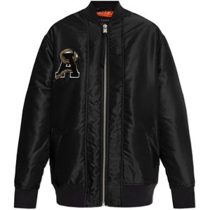 AllSaints, Jassen, Dames, Zwart, L, Polyester, Bettie Bomberjack