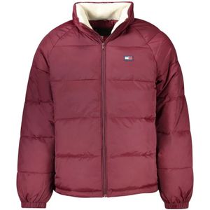 Tommy Hilfiger, Jassen, Heren, Rood, L, Polyester, Winterjas