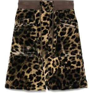 R13, Korte broeken, Dames, Veelkleurig, S, Stijlvolle Crossover Shorts
