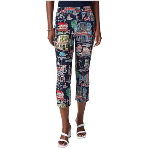 Joseph Ribkoff, Broeken, Dames, Veelkleurig, S, Polyester, Cropped broek