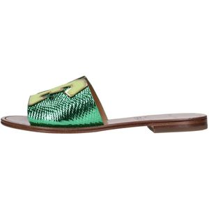 Fabi, Schoenen, Dames, Groen, 37 EU, Sandalen Groen