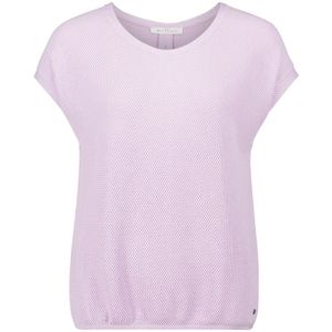 Betty & Co, Tops, Dames, Paars, L, Casual shirt met structuur