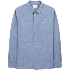 Paul Smith, Overhemden, Heren, Blauw, M, Stijlvol Overhemd