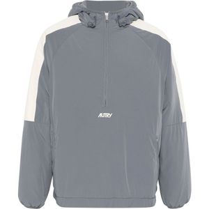Autry, Jassen, Heren, Grijs, S, Nylon, Nylon Anorak Jas