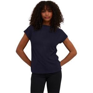 Karen by Simonsen, Tops, Dames, Blauw, XL, Nacht Hemel Dandykb Tee Top