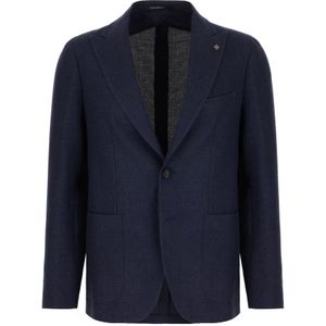 Tagliatore, Jassen, Heren, Blauw, XL, Abiti