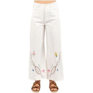 Weekend, Broeken, Dames, Wit, 2Xs, Casual broek voor weekenduitjes