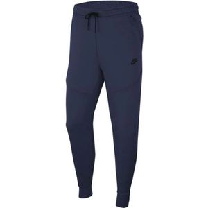 Nike, Broeken, Heren, Blauw, S, Katoen, Tech Fleece Trainingsbroek