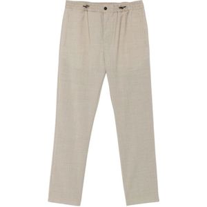 PT Torino, Broeken, Heren, Beige, S, Casual Beige Trekkoordbroek