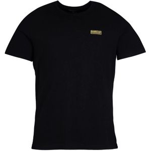Barbour, Tops, Heren, Zwart, XL, Katoen, Slim Fit Logo T-shirt
