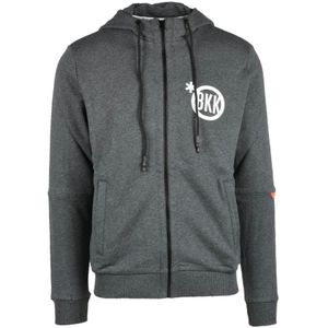 Bikkembergs, Sweatshirts & Hoodies, Heren, Grijs, S, Katoen, Maglia