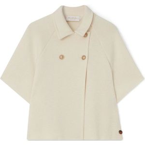 Busnel, Jassen, Dames, Beige, L, Wol, Gertrude Cape