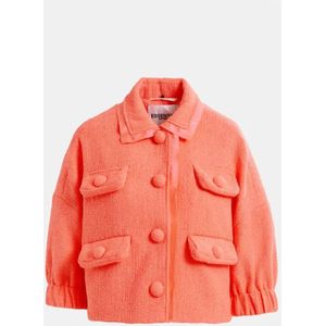 Essentiel Antwerp, Jassen, Dames, Roze, L, Cropped Jacket Hecks