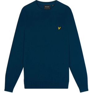 Lyle & Scott, Truien, Heren, Rood, L, Katoen, Mid Knits Cotton Crew Neck Jumper