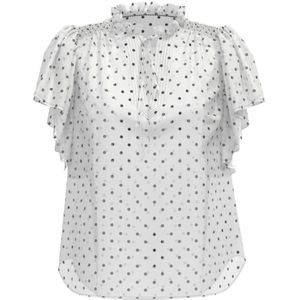 Co'Couture, Blouses & Shirts, Dames, Wit, XL, Polyester, Frill Top Blouse