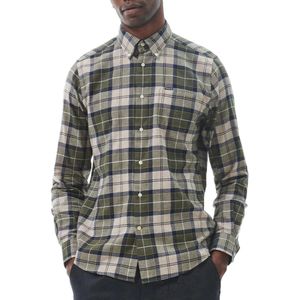 Barbour, Overhemden, Heren, Veelkleurig, S, Katoen, Casual Geruite Overhemd Fortrose Tailored