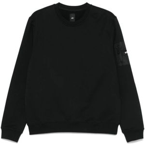 add, Sweatshirts & Hoodies, Heren, Zwart, 2Xl, Zwarte Truien voor Stijlvolle Look