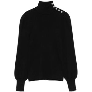 Ralph Lauren, Truien, Dames, Zwart, L, Dworina longsleeve trui