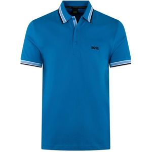 Hugo Boss poloshirt korte mouw blauw